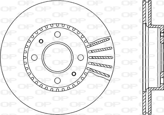 OPEN PARTS Jarrulevy BDA1708.20